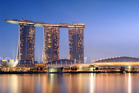 Singapore Marina Bay Sands Hotel Restaurant
